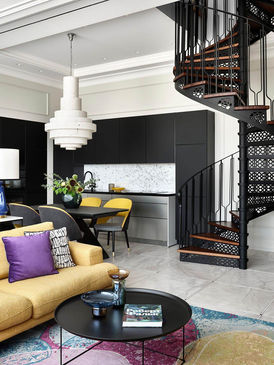 Ковёр из шерсти и эвкалиптового шёлка CERAMICS CERAMICS01-MLT